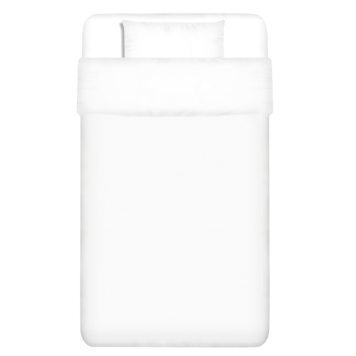 

September Two-piece duvet White Cotton 155x200 / 60x70 cm