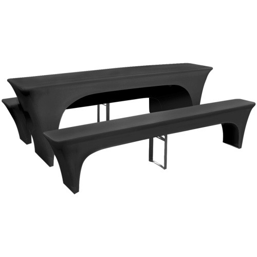 

Cover for Brewery Table / benches Elasticized Three Pieces Anthracite