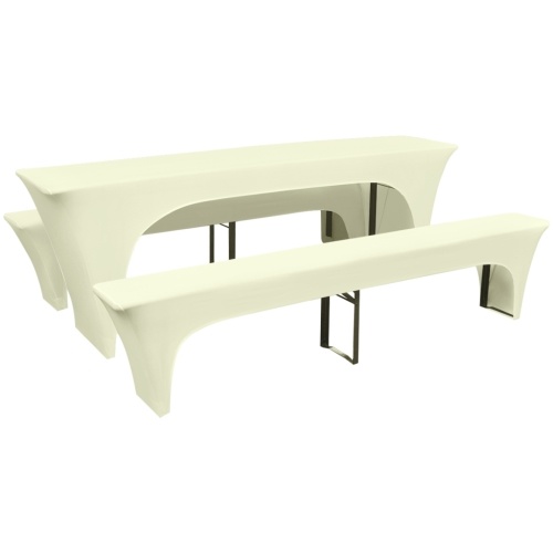 

Cover for Brewery Table / benches Three-piece stretch cream