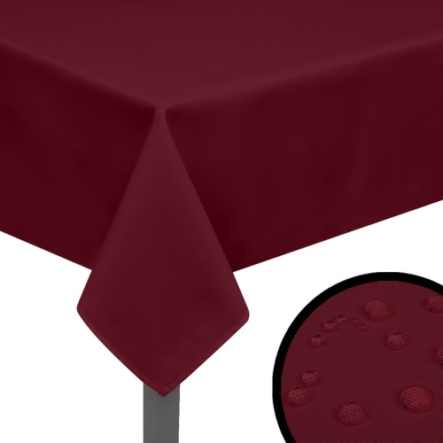 

Tablecloths 5 Pcs 190x130 Bordeaux