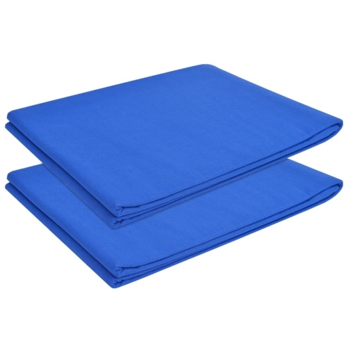 

Плоский лист 2 шт Хлопок 146х260 см Royal Blue