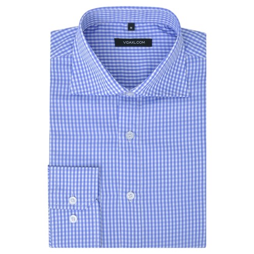 

White and Blue Business Man Shirt Size XL