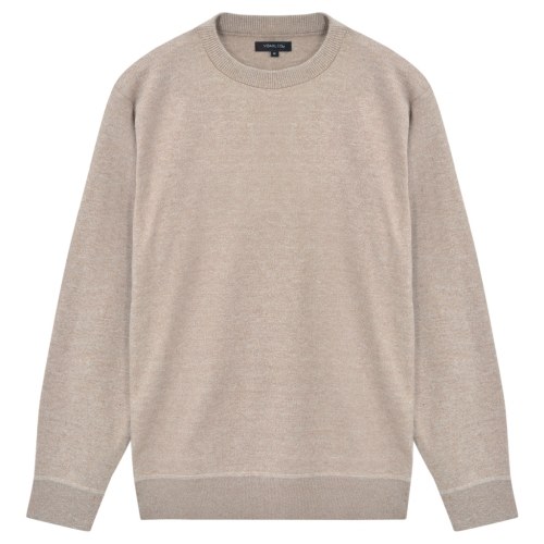 

Men's Crewneck Sweater Beige M