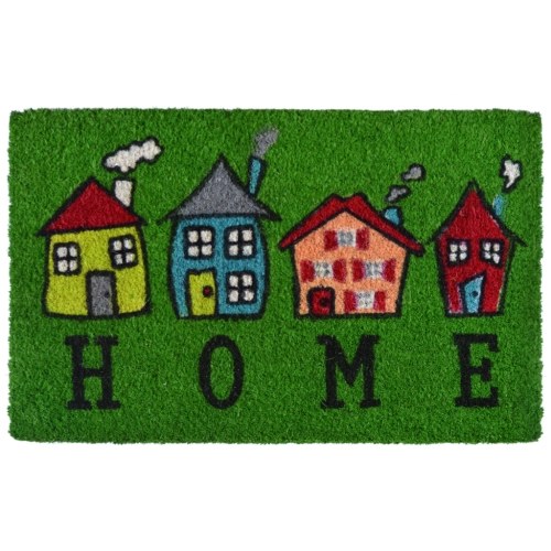 

Doormat in Coconut Fiber 15mm 40x60 cm Small houses