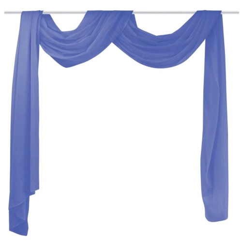 

Drapery for Voile Curtains 140x600 cm Royal Blue