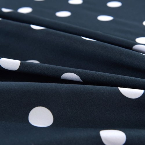 

2 Pcs Duvet Cover Set Polka Dot Print 155x200 / 80x80 cm