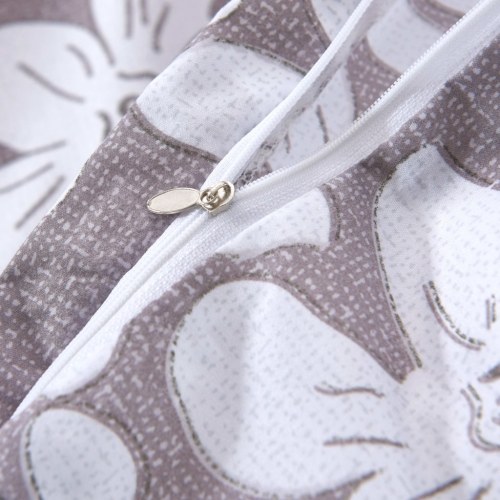 

3 Pcs Duvet Set Floral Print 200x220 / 80x80 cm
