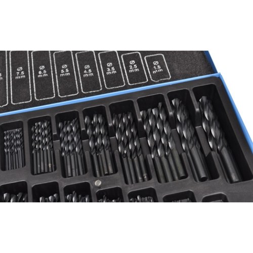 

Tips to Drill Case 170 pcs col.nero Accessories Drill
