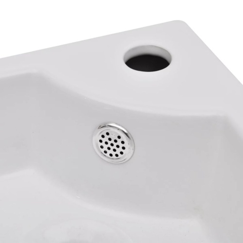 

ceramic sink conforo tap & infinity White Angle