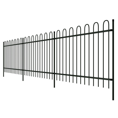 

Ornamental fence palizzato Steel Black Punta ring 80 cm