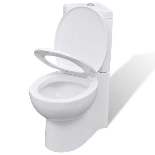 

Toilet ceramic toilet bathroom white