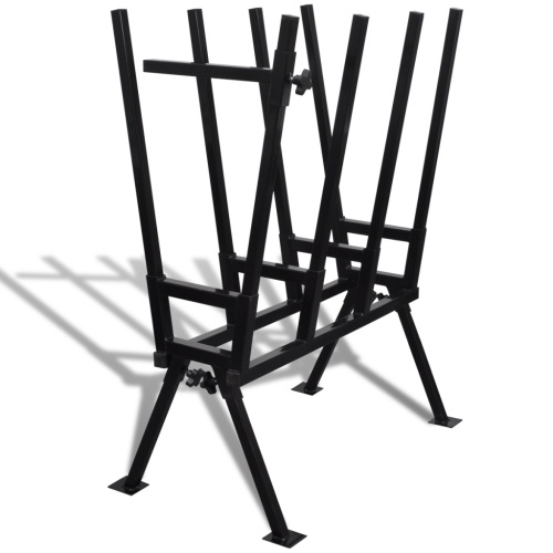 Easel Painted in Black Powder for Sawing Wood