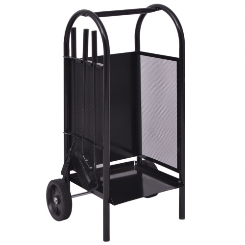 

Тележка для дерева в утюге 35x30x81см