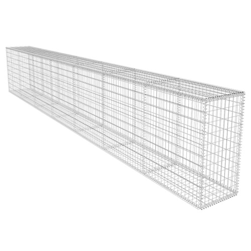 

Metal Gabion with Cover 600x50x100 cm