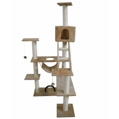 

Scratching Post 184 cm Plush Beige