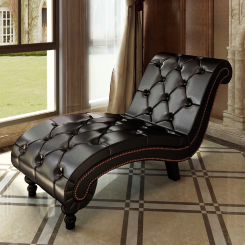 DIVAN Canapé inclinable avec reiherentem Brown Bouton