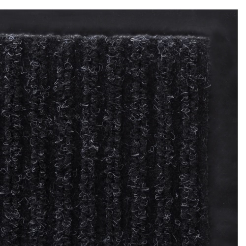 

Black PVC Door Mat 90 x 60 cm