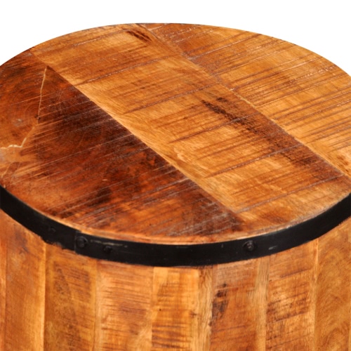 

Rough Mango Wood Stool