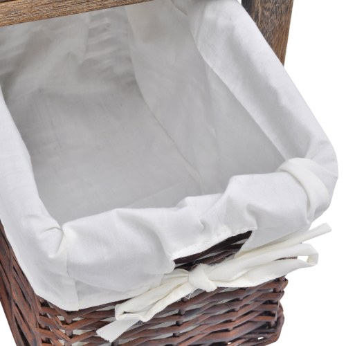 

Shabby Chic bedside cabinet Wood Brown
