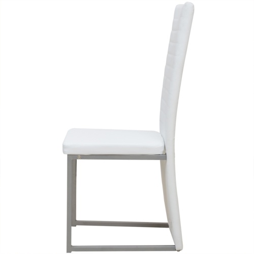

Dining chair 4 pcs White