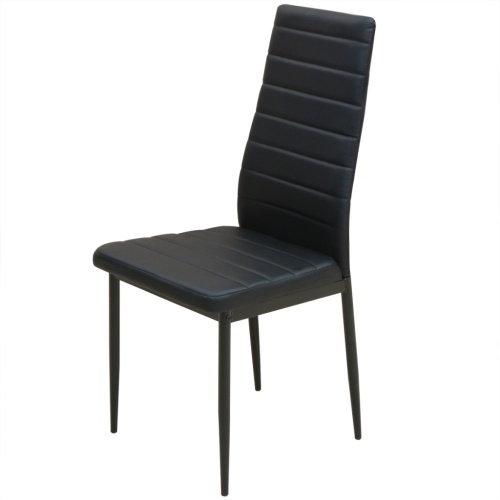 

7 pcs. Dining table dining table and chairs leatherette