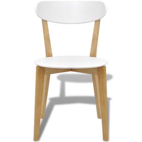 

seven-piece dining table MDF and birch wood