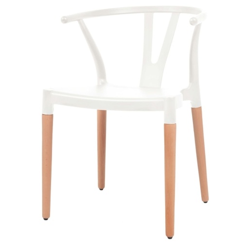 

Dining chairs 4 pcs. White