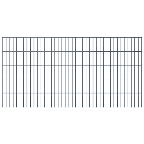

double rod Matt fence garden fence & post 2008x1030 mm 46m Grey
