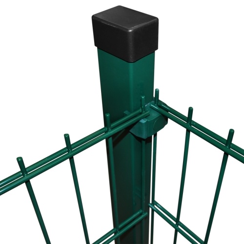 

double rod Matt fence garden fence & post 2008x1230 mm 22 m green
