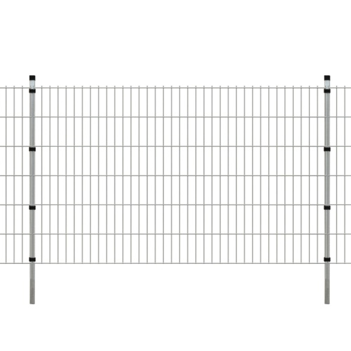 

Garden Double rod Matt fence & post 2008x1230mm 8 m Galvanized