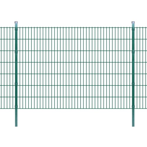 

double rod Matt fence garden fence & post 2008x1430 mm 12 m green