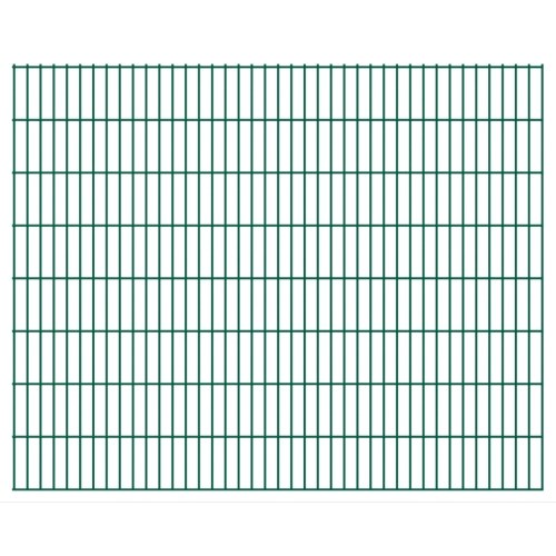 

double rod Matt fence garden fence & post 2008x1630 mm 32m green