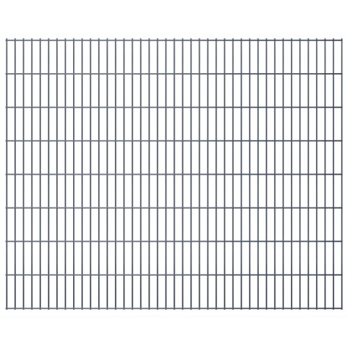 

double rod Matt fence garden fence & post 2008x1630 mm 12m Grey