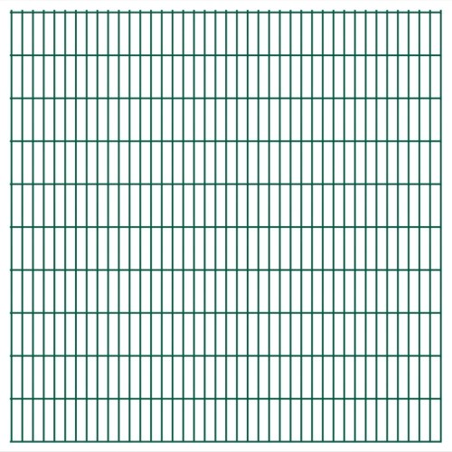 

double rod Matt fence garden fence 2008x2030 mm 34 m green