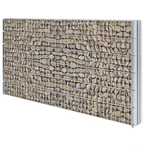 

Double pole fence Gabion fence 2008 x 1230 mm 8 m Galvanized
