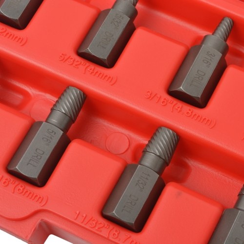 

Ten Piece Screw Extractor Set Steel