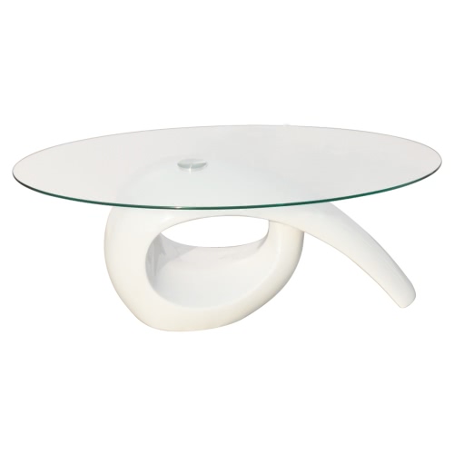 

Стеклянный журнальный столик Top High Gloss White
