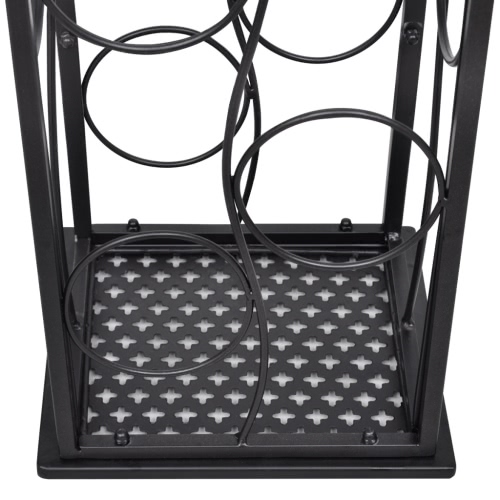 

Metal Wine Rack Wine Stand for 8 Bottles