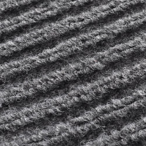 Grey PVC Door Mat 90 x 120 cm
