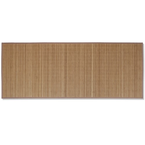 

Rectangular Brown Bamboo Rug 120 x 180 cm