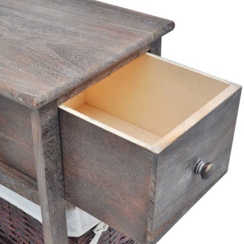 

потертый шик Тумбочка 2 шт Wood Brown