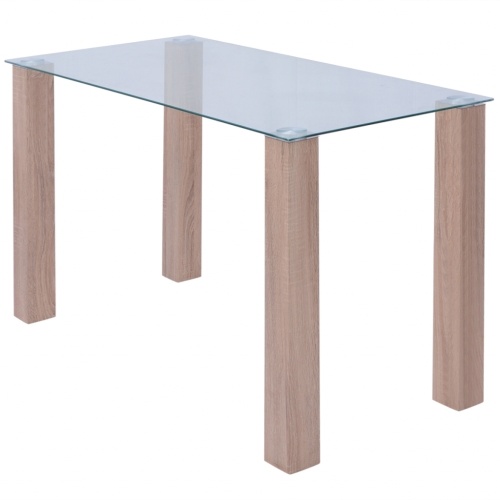 

Обеденный стол из стекла 120x60x75 см