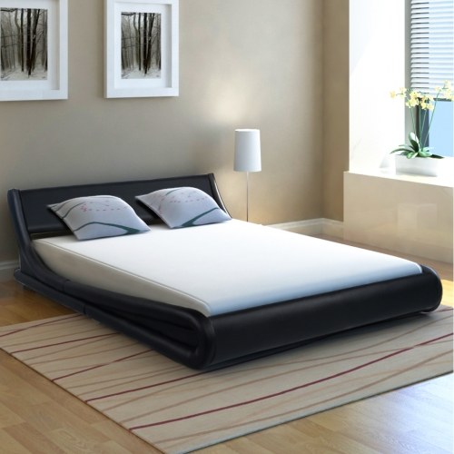 

Кронштейн кровати 4FT6 Двойной / 135x190 см Искусственная кожа Curl Black