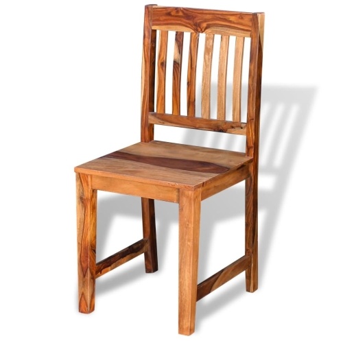 

Стулья для столовой 2 шт Твердая Sheesham Wood