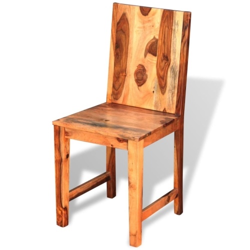 

Dining Chairs 2 pcs Solid Sheesham Wood