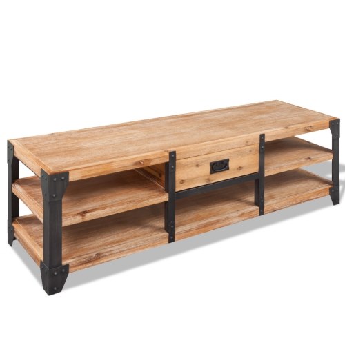 

Подставка для телевизора Solid Acacia Wood 140x40x45 см