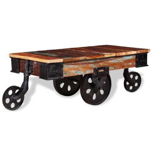 

Coffee Table Reclaimed Wood 90x45x35 cm
