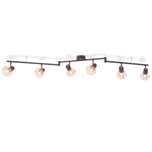 

Ceiling Lamp with 6 LED Filament Bulbs 24 W