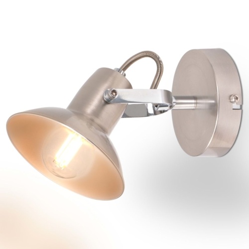 

Wall Lamps 2 pcs for 2 Bulbs E14 Silver