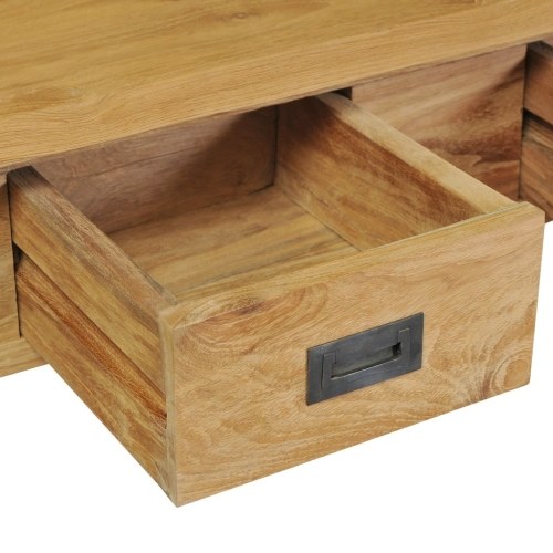 

Консольный стол Твердый тик 90x30x80 см